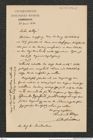 Nachlass Franz Steindachner, Brief von Chr. Lütken an Franz Steindachner (27.06.1876), Inv.Nr. 317.05, Seite 1